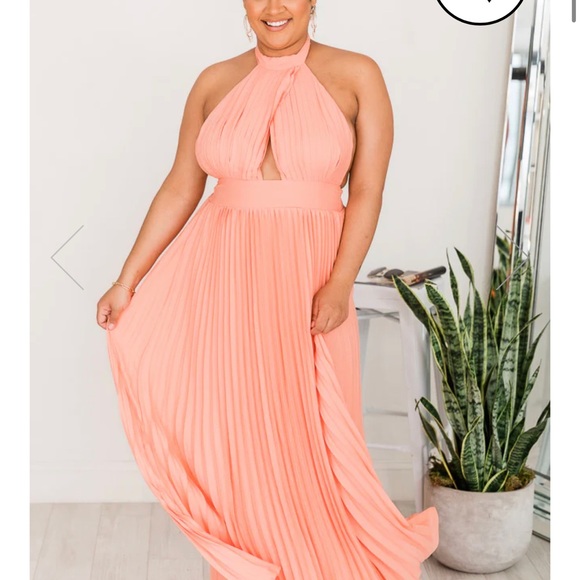 Pink Lily Dresses & Skirts - Pink lily dress Xl brand new with tags